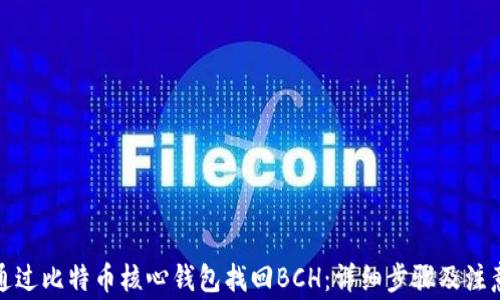 
如何通过比特币核心钱包找回BCH：详细步骤及注意事项